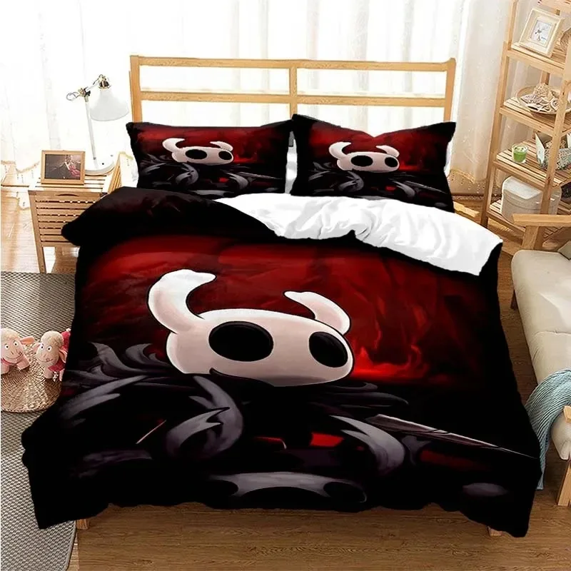 

New Hollow Knight Fashion 3D Digital Printing Bedding Set Duvet Cover Comforter Bed Single Twin Full Queen Youth Girl Boys Gift