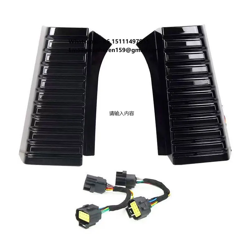 

Jetour Traveller T2 Rear LED Tail Lights with D-pillar Halogen & Xenon Windshield Sides New Condition