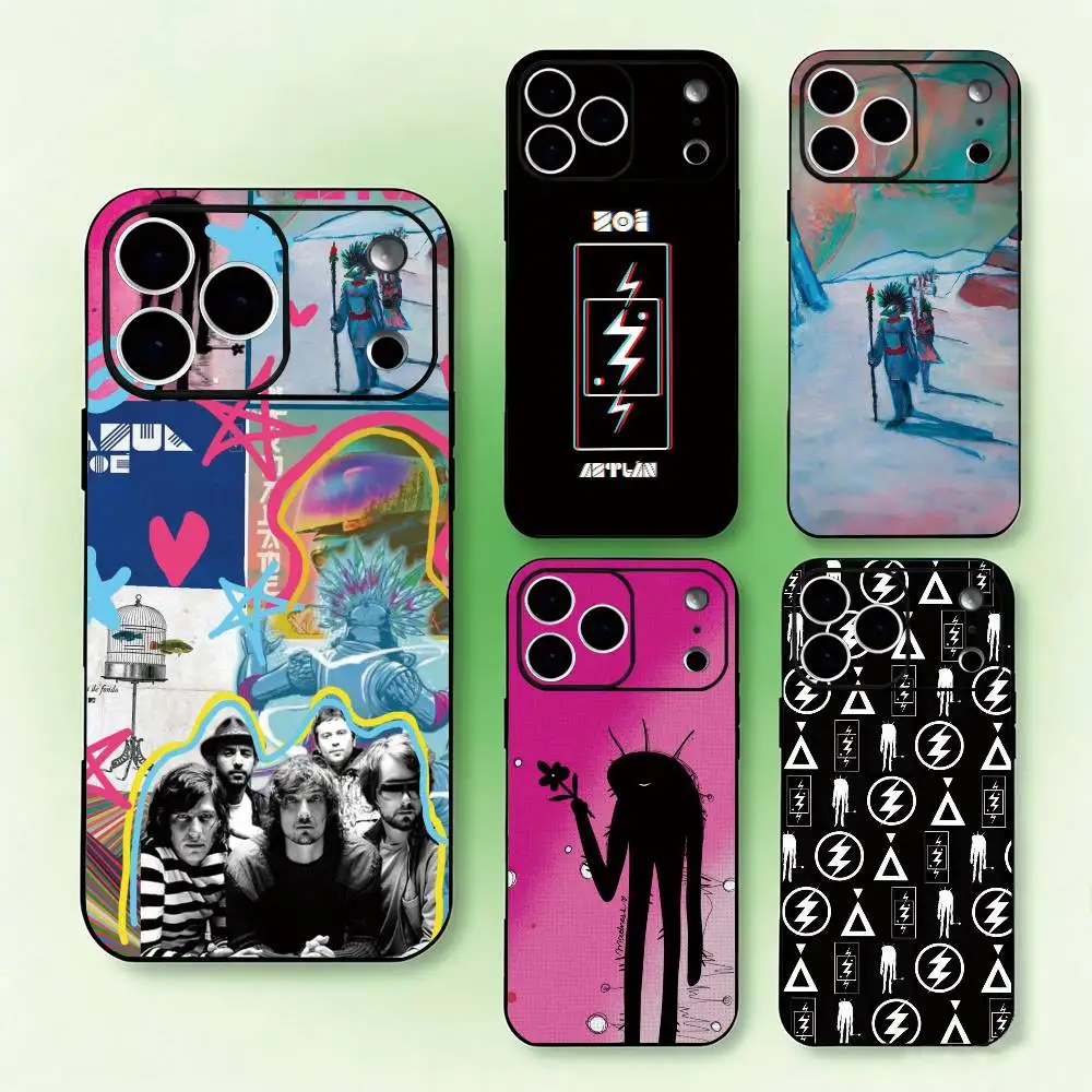 Band Z-ZOE ALBUM Phone Case For iPhone 17,16,15,14,13,12,11 Plus,Pro Max,XS,Soft Silicone Black Cover