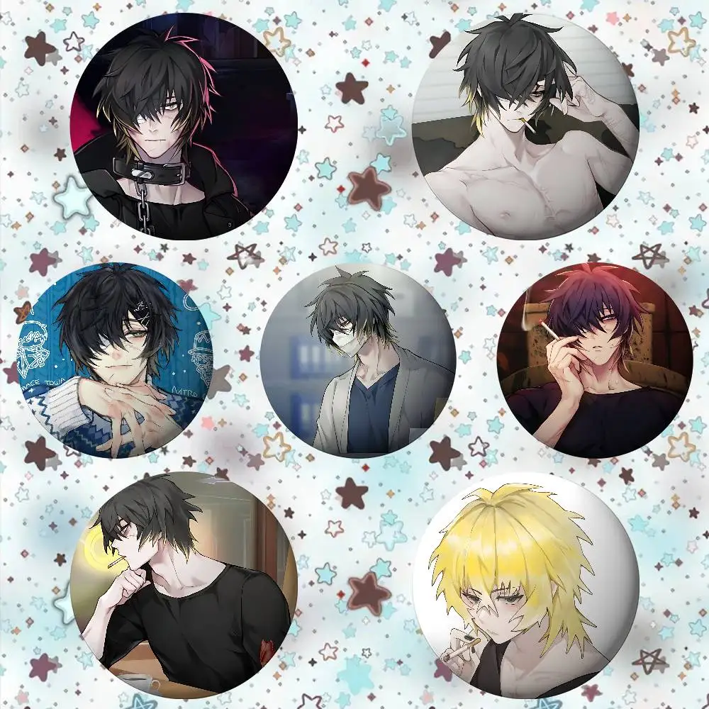 S-Slow Damage Towa For Clothes Anime Enamel Pin Cute Things Cartoon Cosplay Badges On Backpack Brooch Art Gifts