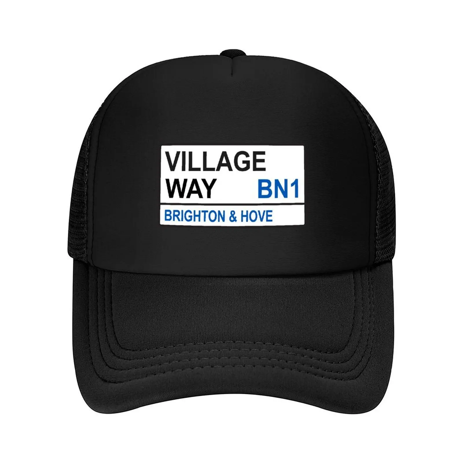 

Brighton and Hove Football Team Village Way Street Sign Baseball Cap beach hat |-F-| Trucker Hat luxury caps Women's 2025 Men's