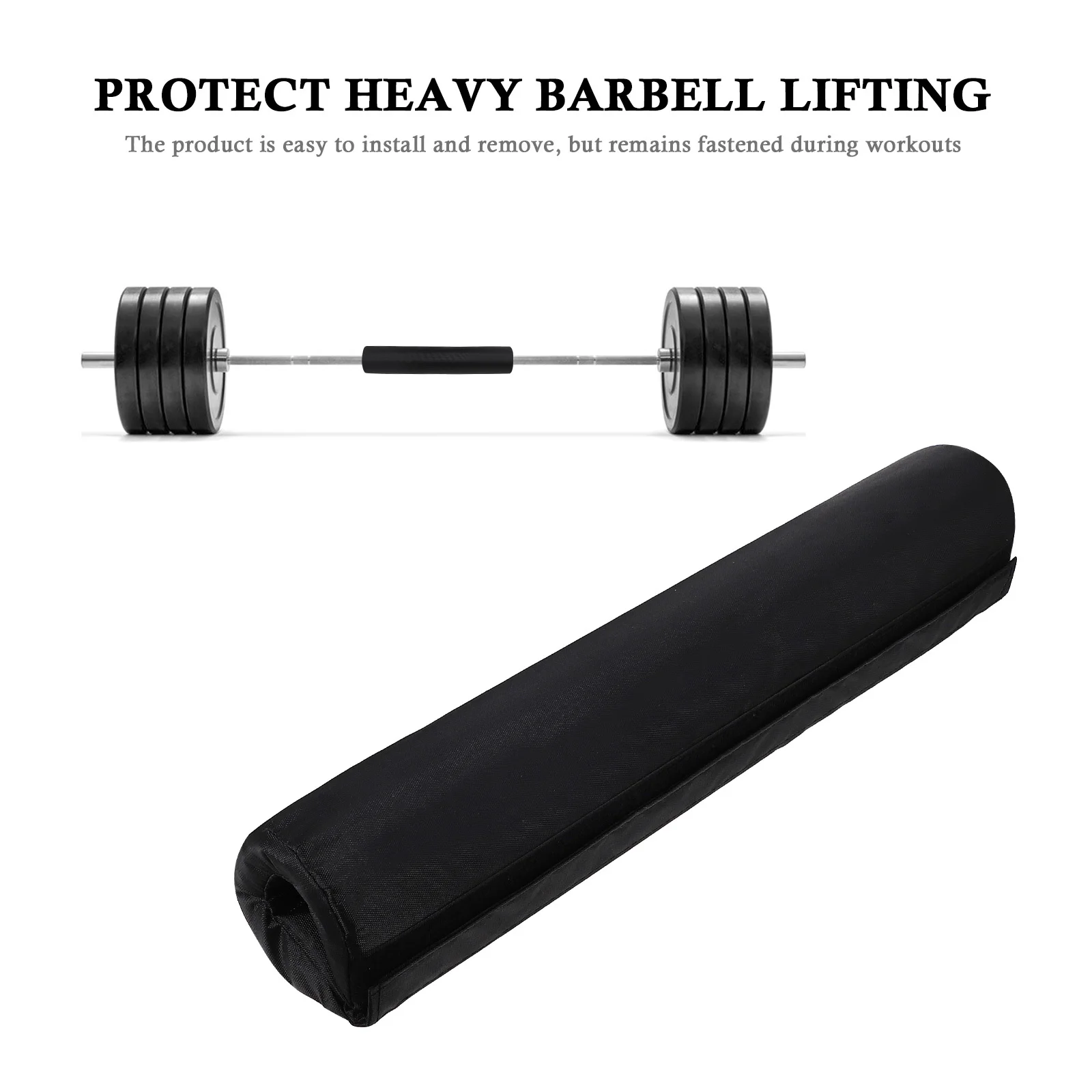 

2Pcs Barbell Pad Shoulder Protective Squat Padding for Weight Lifting Neck Support Gym Fitness Workout Cover Barbell Pad