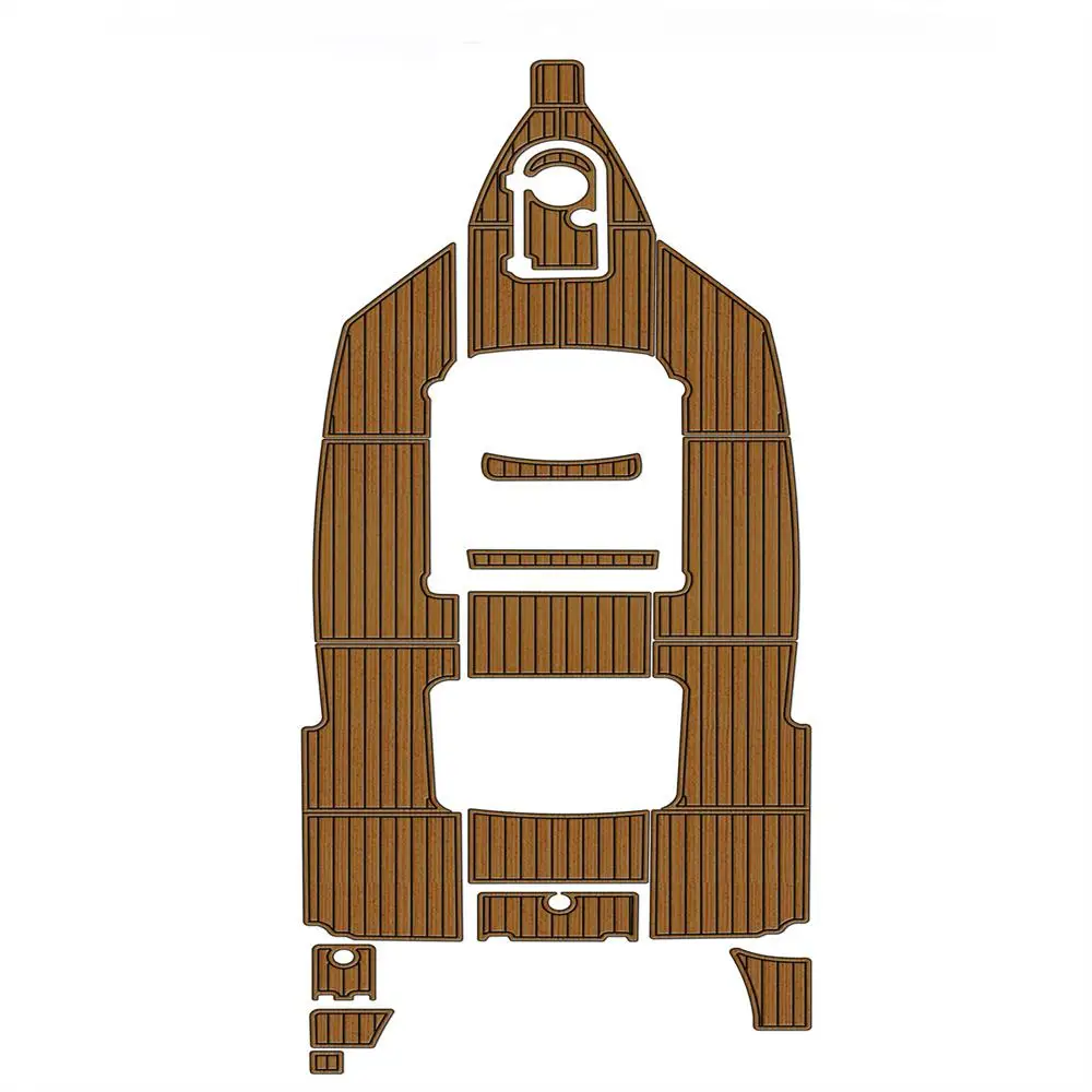 

STLF 2016 Tidewater 280CC Swim Platform Cockpit Cabin Boat EVA Teak Deck Floor Mat Seadek MarineMat Gatorstep Style Self Adhesiv