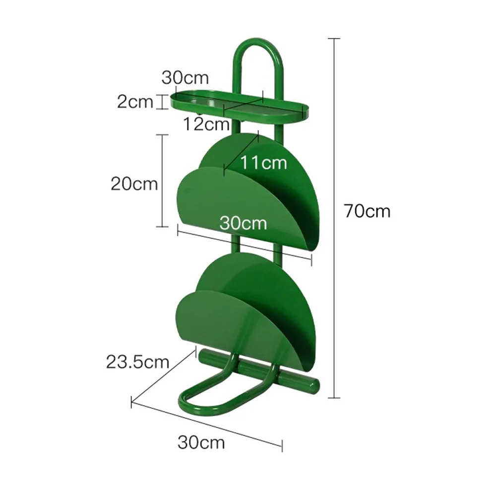 

Modern creative portable shelf household small apartment storage edge few simple designer multi-layer wrought iron corner few