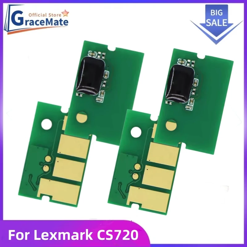 

Чип картриджа CS720 для Lexmark CS720de CS720dte CS725de CS725dte CX725de CX725dhe CX725dthe CS725 CX725 74C10K0 74C30K0 Тонер
