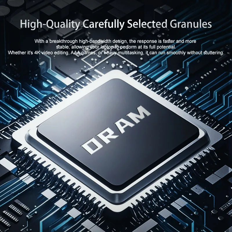GUDGA RAM DDR5 8GB 16GB 32GB 4800MHz 5600MHz 1.1V Pamięć DDR5 do Laptopa Notebooka Pamięć RAM DDR5 SODIMM MiniPC Hurtowa Sprzedaż Gotowe do Użytku — zdjęcie produktu 5