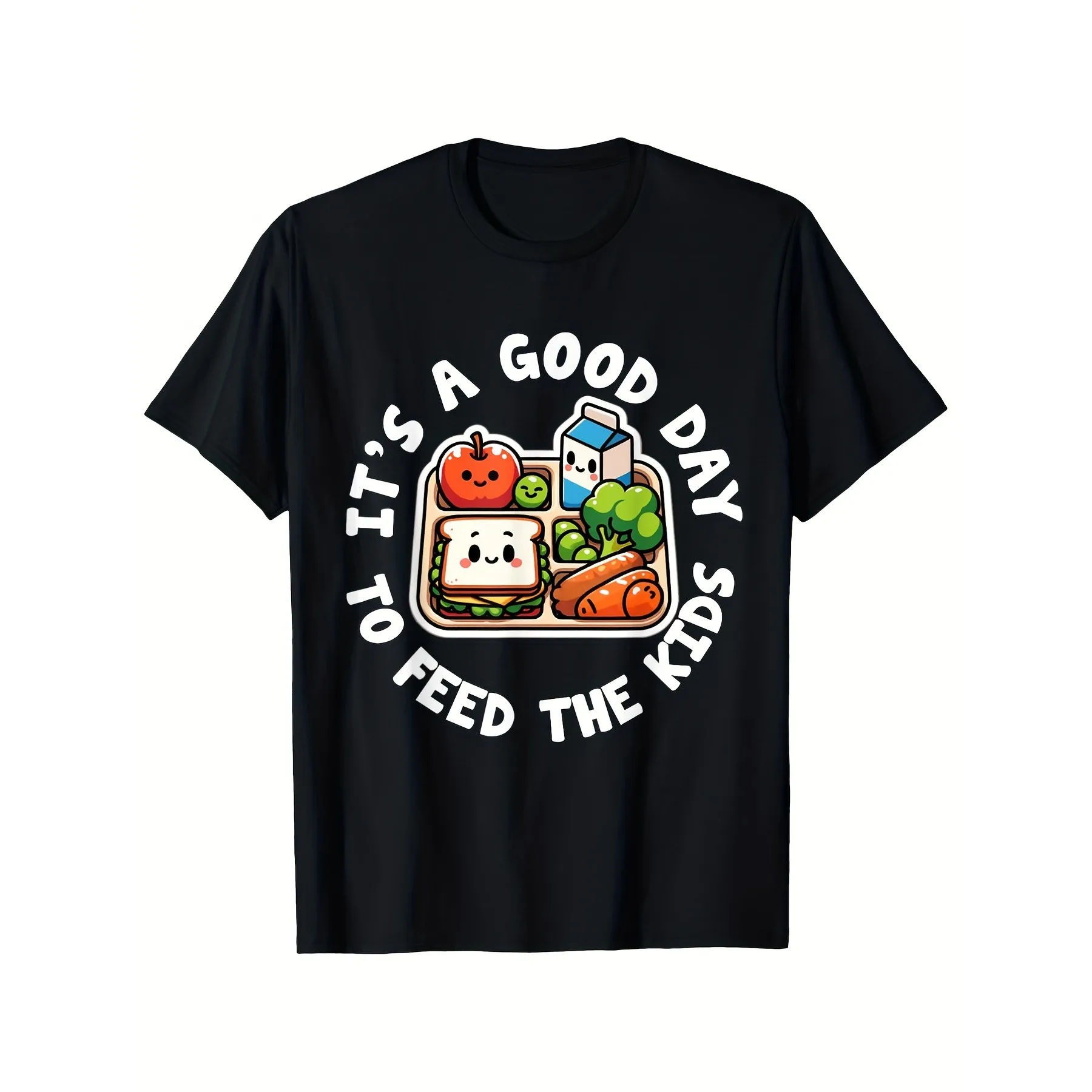 Lunch Lady Appreciation T-Shirt Cafeteria Staff Graphic Tee for School Staff Cafeteria Workers