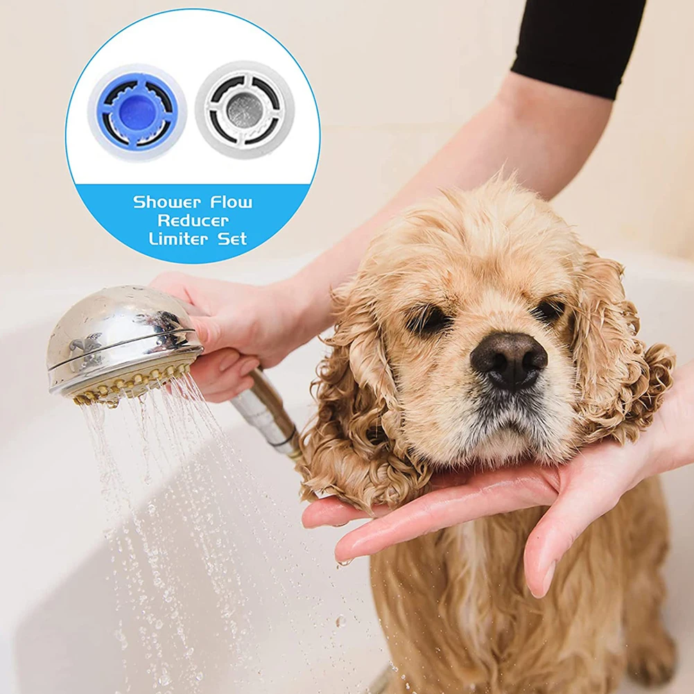 

Shower Flow Reducer Water Flow Regulator Shower Water Flowing Limiter Faucet Water Saving Sheet Bathroom Tools Accessories