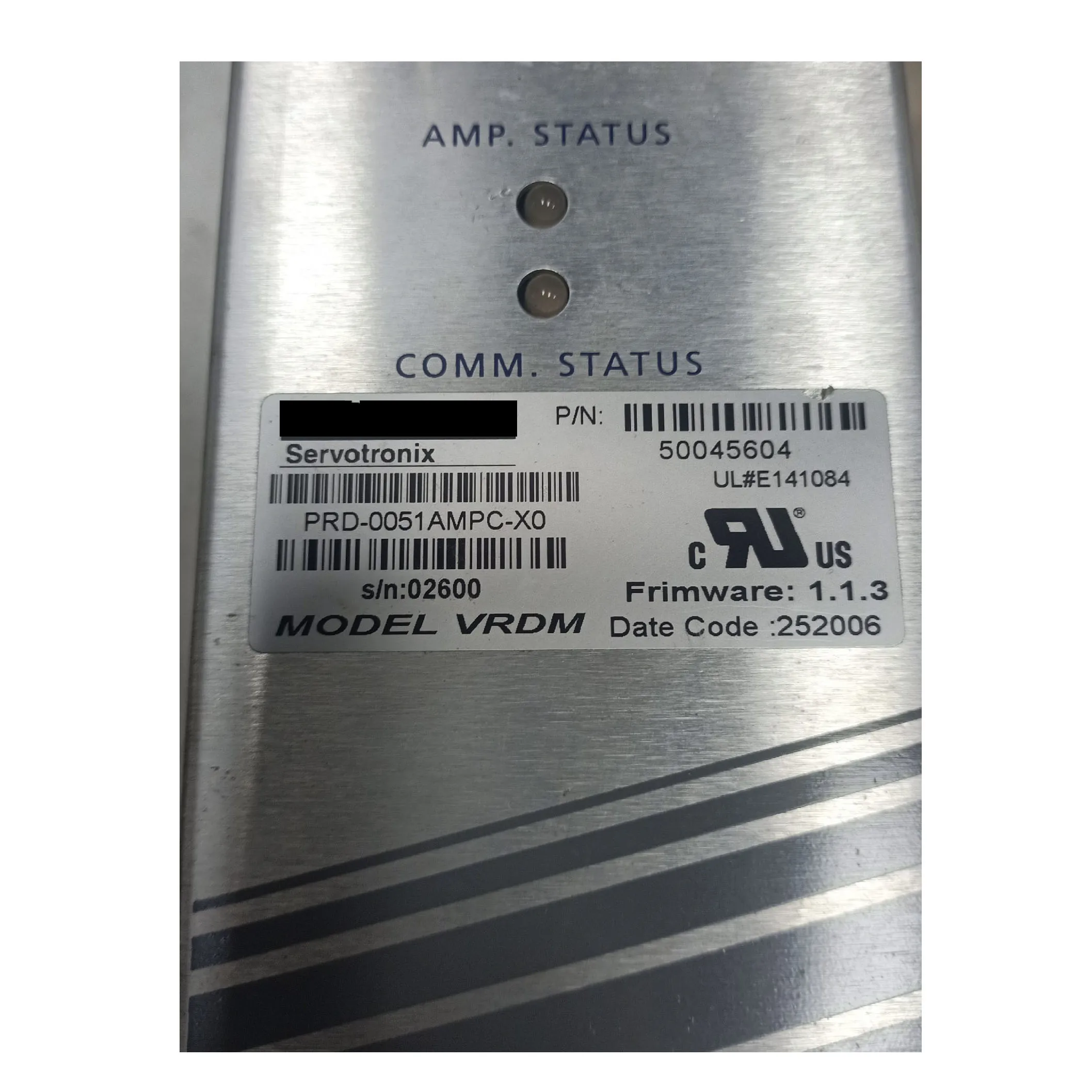 Controlador PRD-0051AMPC-X0 VRDM com garantia