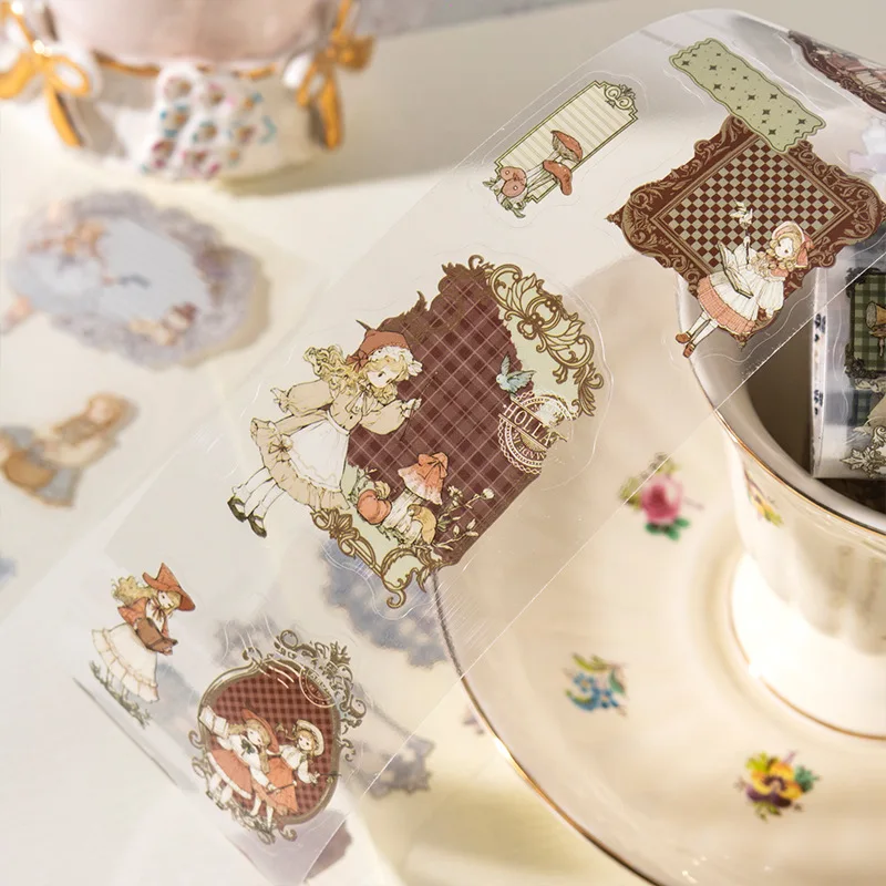 1pcs DIY Decoration Adhesive Tapes Japanese sticker Sweet Dream Fairy Tale Washi Tapes Masking stickers stationery