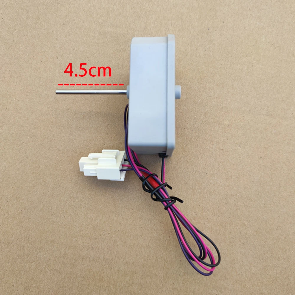 Chłodniczy obrotowy silnik prądu stałego do KBL-48ZWT05-1204B silnik wentylatora lodówki DC12V 4W 1450RPM silnik wentylacyjny do lodówki 4.5cm