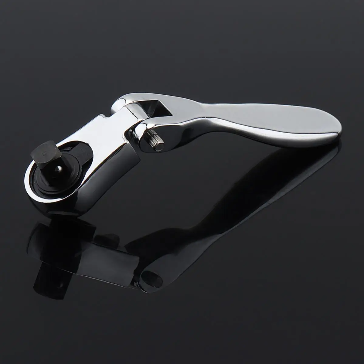 2 In 1 Mini Ratchet Wrench Screwdriver High Quality Chrome Vanadium Steel 72 Teeth Socket Batch Head Quick Wrench Spanner