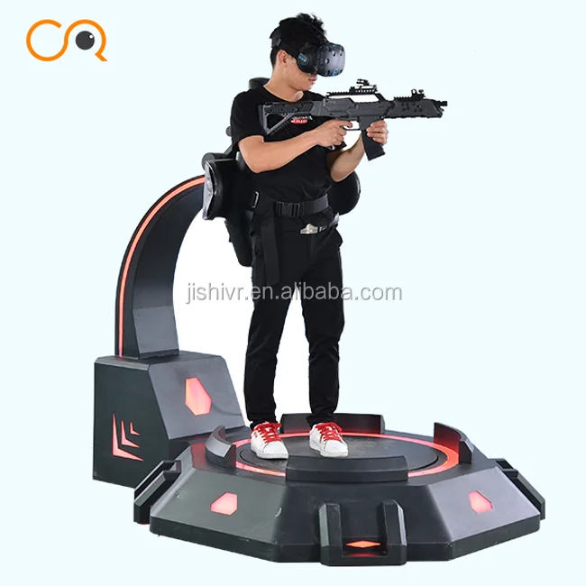 

Jishi VR 4 persons multiplayer virtual reality simulator No.1 Player 9d vr games for earn money