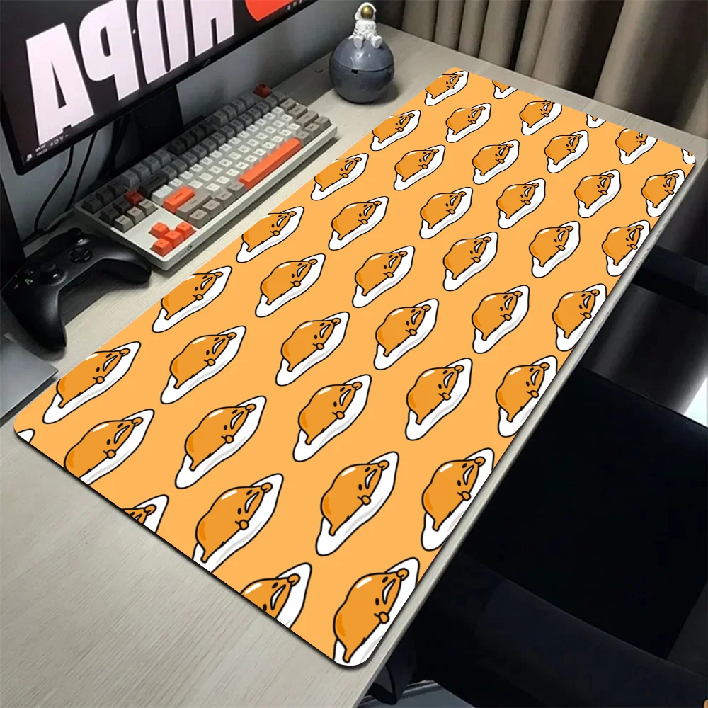 Kawaii Gudetama-S Mousepad Mouse Mat Desk Mat With Pad Gaming Accessories Prime Gaming XXL Keyboard Pad Padding Mat