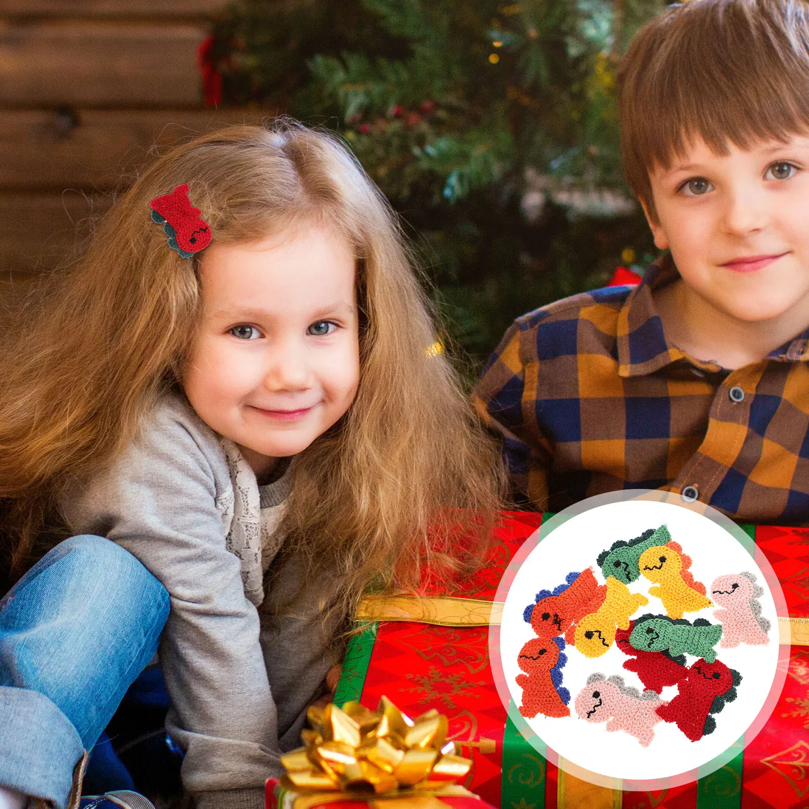 

10Pcs Dinosaur Hair Clips Fashionable Animal Snap Barrettes for Girls Comfortable Wear Versatile Style for School Parties