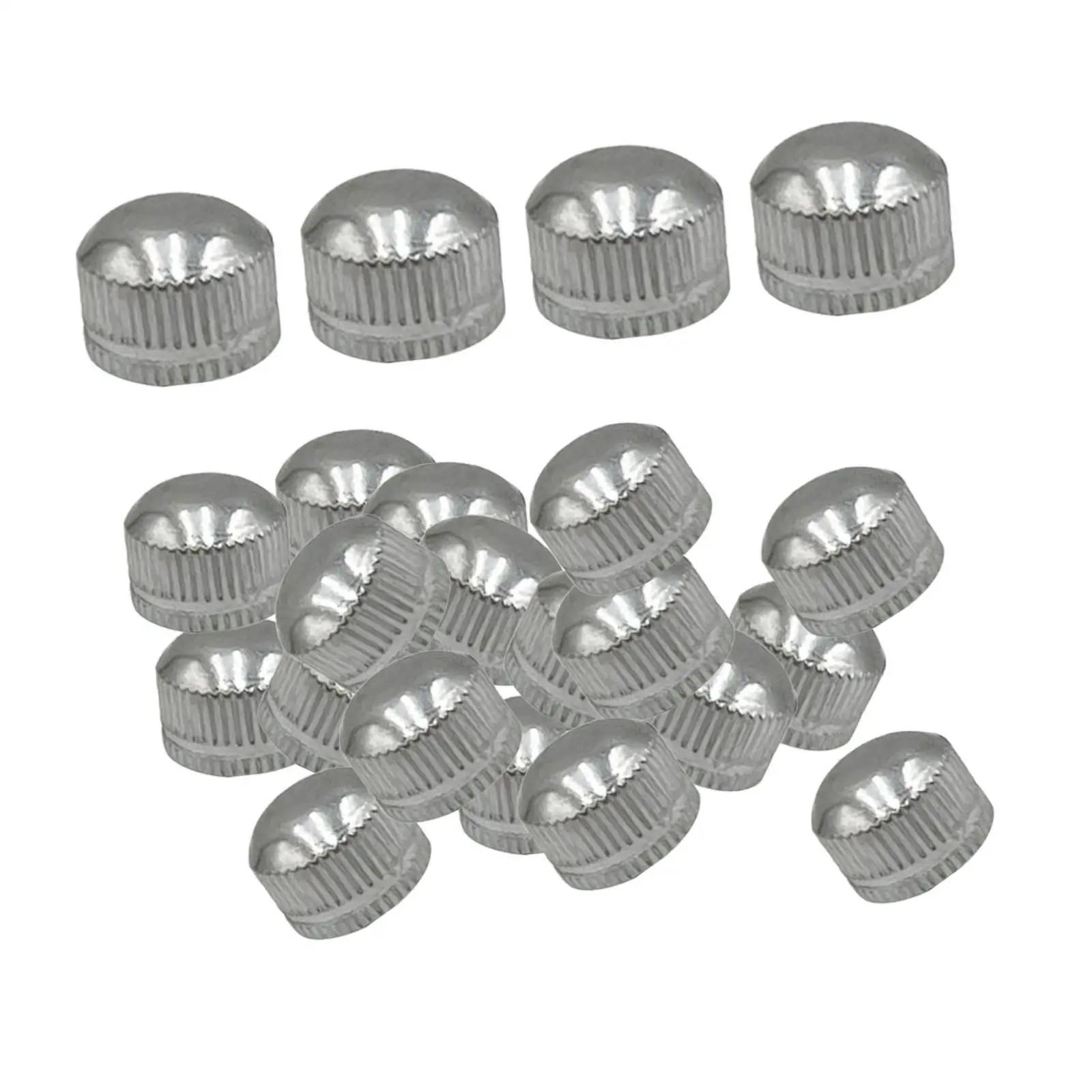 Lamp Screw Cap Cover Decorative M4 Iron Knob Nut Set Lighting Hardware for Chandelier Ceiling