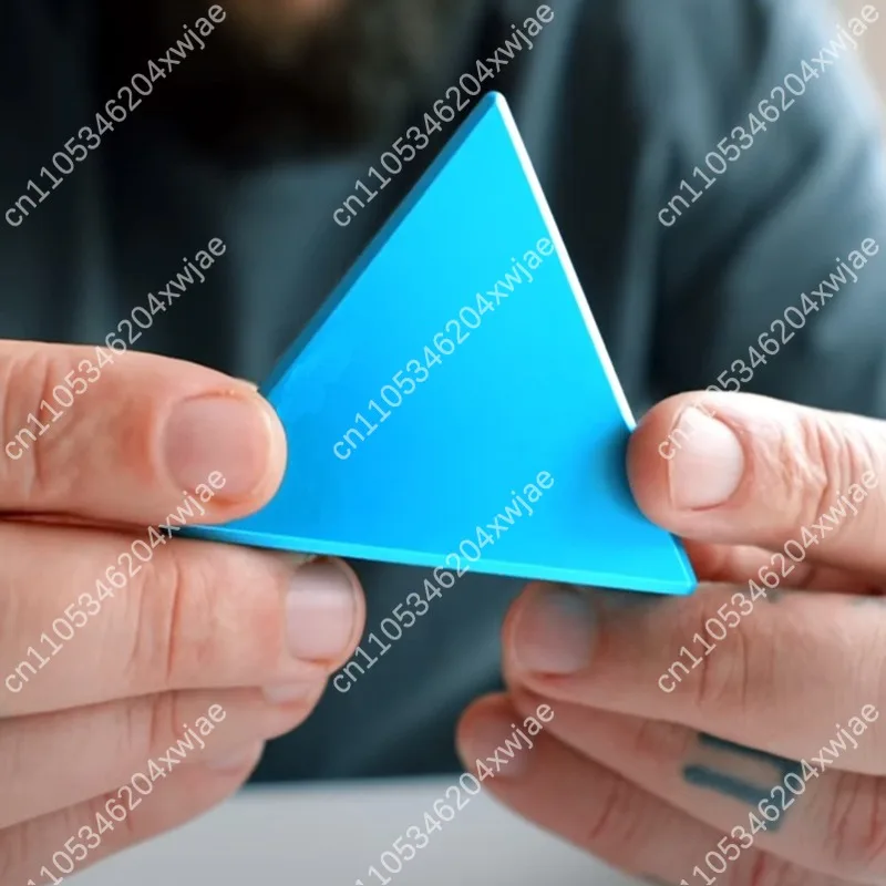 10 Difficulty Triangle Metal Luban Lock Hua Rong Dao High Intelligence Brain Burning Stress Relief Puzzle For Adults