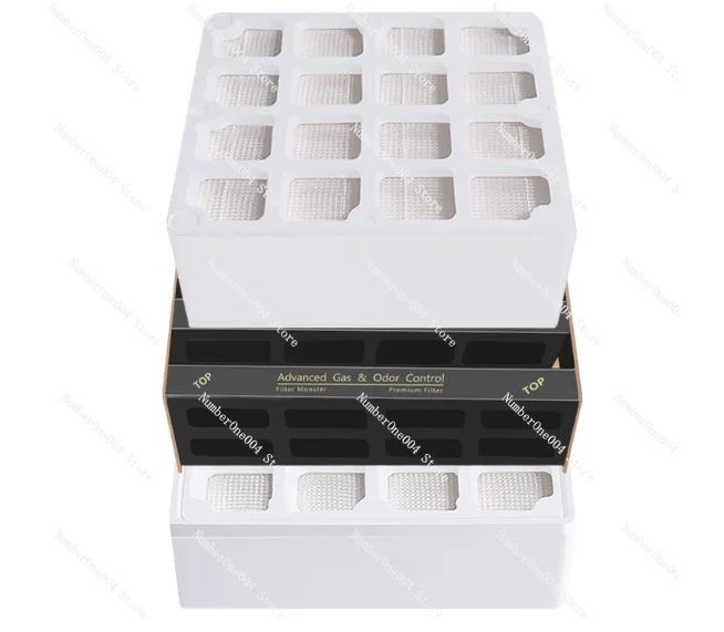 Filtro purificador de aire IQAir adaptado HP250 Juego de carbón activado para eliminación de neblina, olores y polvo (3 piezas)