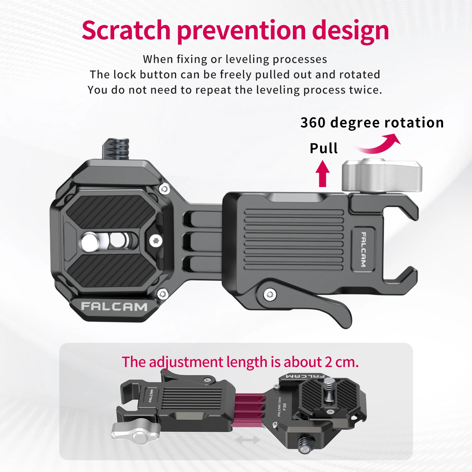 Ulanzi falcam f38 placa de liberação rápida para zhiyun m3 dslr câmera estabilizador cardan acessórios