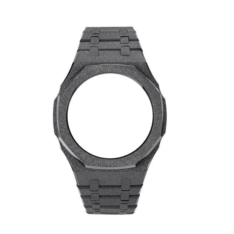 카시오ak GA2100 GA2110 Gen4 수정 키트 베젤 수정 316L 스테인리스 스틸 시계 밴드 + 케이스 남성용 메탈 스트랩