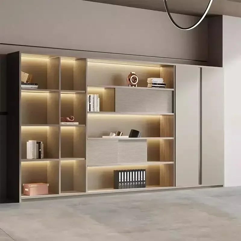 Bookcase Metal Storage Filing Cabinet Computer Garage Information Documents Living Room Mueble Organizador Office Furniture
