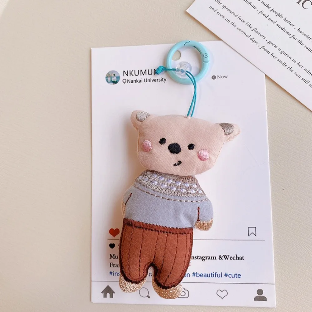 New Cute Design Car Keychain Kawaii Mini Size Giraffe Pendant Charming Simple Style Bag Pendant
