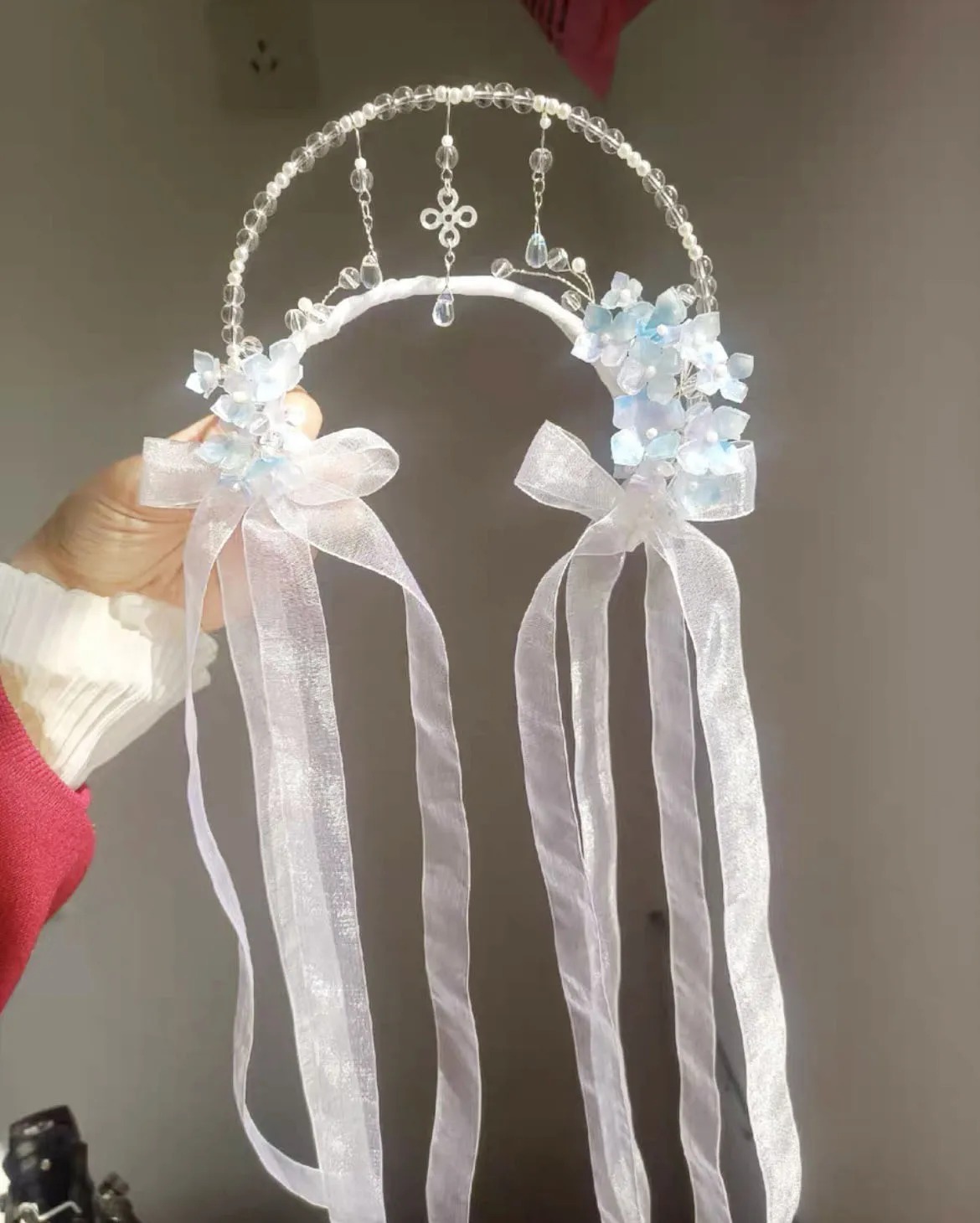 20cm cotton doll crown ball-shaped headband 1 piece free shipping