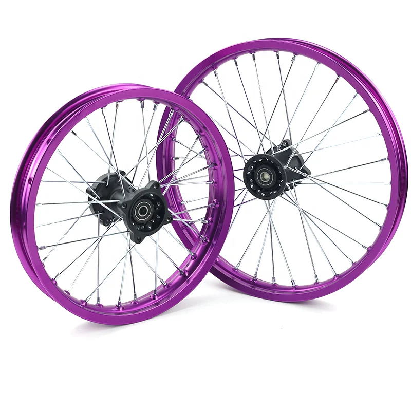 

Motorcycle Front Rear Wheel 1.6*19 Inch 1.85*16 Inch Aluminum Alloy Motocross Motorbike Wheels For HONDA CRF 250