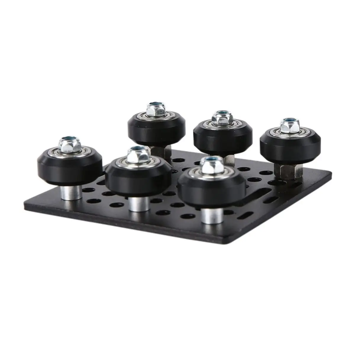 (A99Z] 2PCS 3D Printer Parts 4040 V-Slot Gantry Plate Set 2040 V Wheel POM Kit European Standard 2020 Gantry Plate Pulley Block