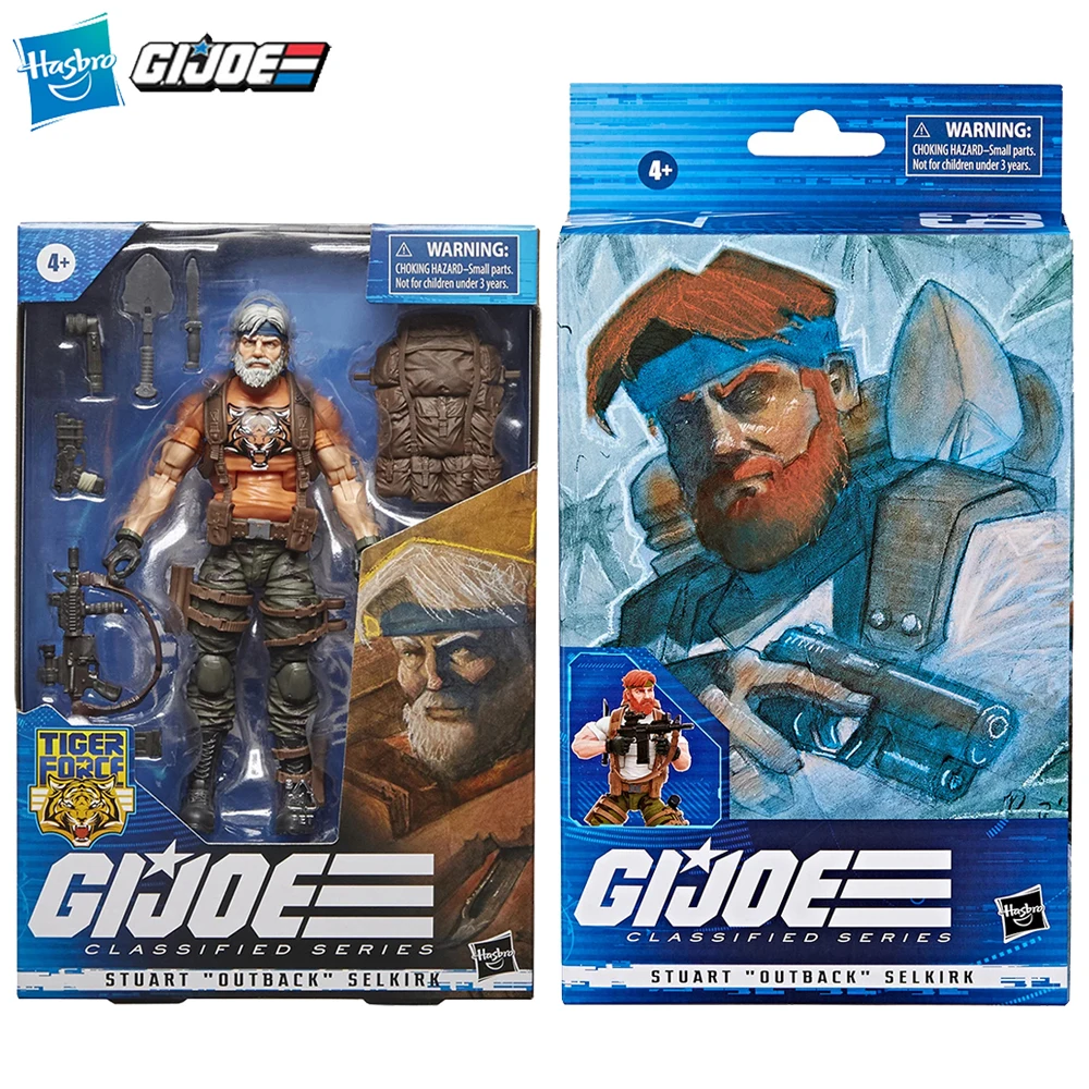 

[In-Stock] Hasbro G.I. Joe Classified Series Outback (Stuart Selkirk) 15cm Nice Anime Action Figure Model Collection Toys