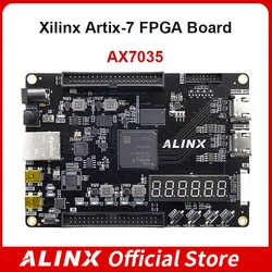 ALINX-Placa de desarrollo AX7035 XILINX Artix-7 FPGA, XC7A35T, Gigabit, Ethernet, JTAG