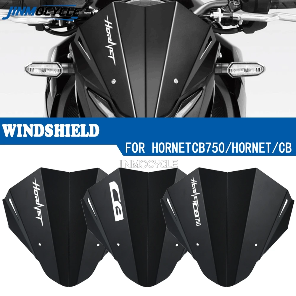 

JINMOCYCLE Wind Deflectors Windshield Windscreen For Honda CB750 HORNET CB 750 Hornet XL750 HORENT750 Accessories 2022 2023 2024