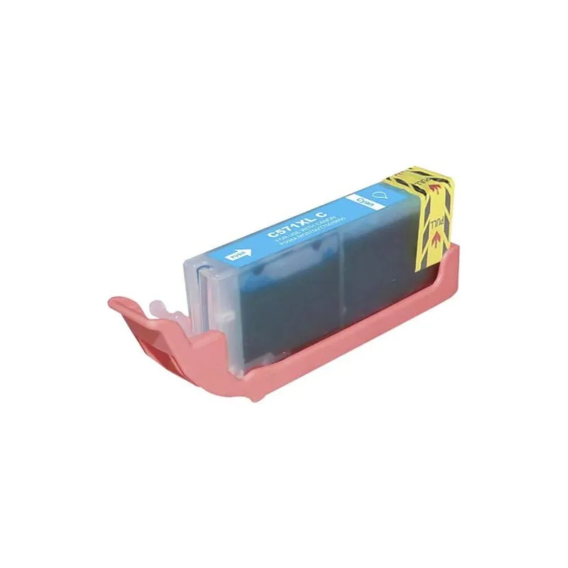 Canon cyan alternative ink cartridge C571XLC, replaces CLI571XLC - 0332C001 XCCLI571XLCC imprimirbien.com