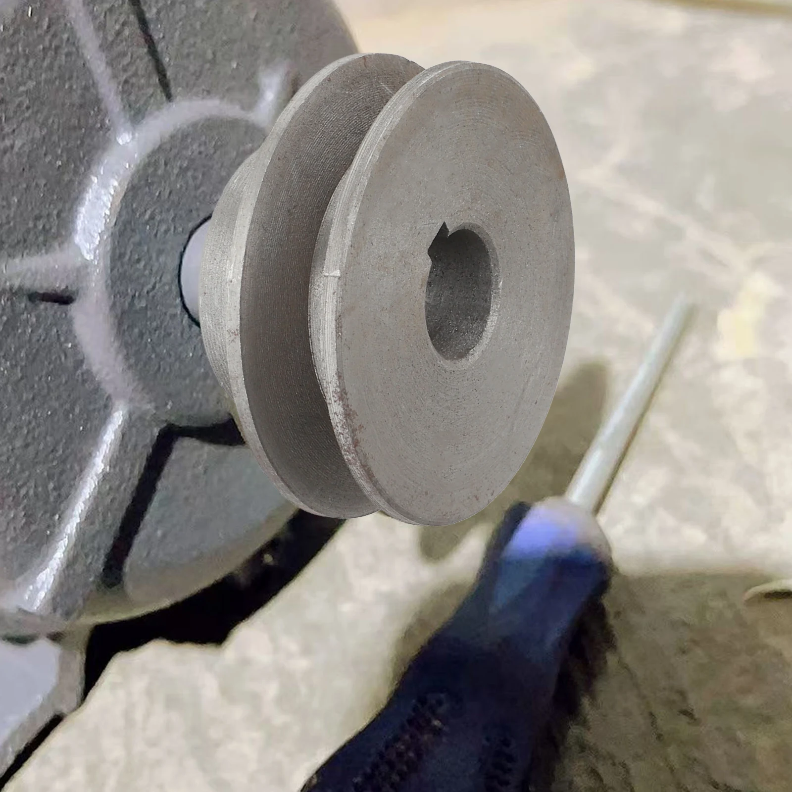 

Шкив А-типа для машин, трансмиссии, электроинструмента, серый, для клинового ремня, однорядный, тип А