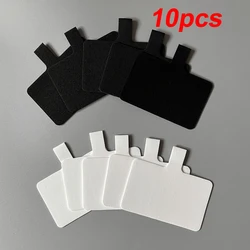 10Pcs Phone Lanyard Strap Patch Gasket for Mobile Phone Sling Tether Cloth Card Replacement Clip Hang Cord Tabs