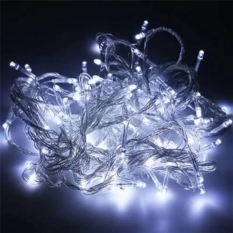 AA pilhas LED Fairy String Lights, guirlanda quente, iluminação para festa interior, casamento, jardim, Natal, feriado, 5m, 10m