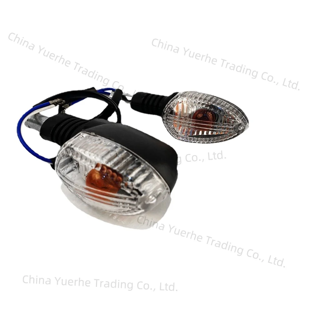 

For Ducati 848 1098 1198 ABS Plastic Turn Signals Indicator Blinker Light Clear