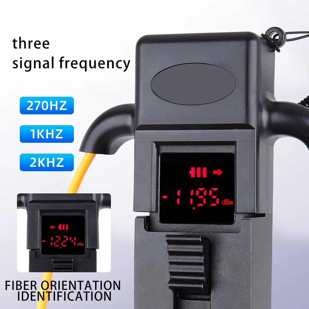 High Precision A-35 Three Signal Frequency Fiber Identification Instrument With Red Light Source and VFL