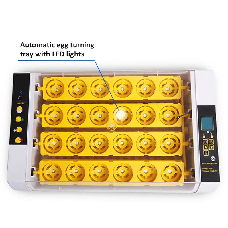 HHD WONEGG Barato Finch Best Selling Bird Incubazione a temperatura e umidità costanti 24 uova incub in vendita