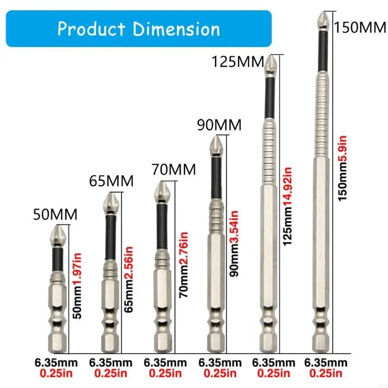 Y5GD 5pcs 50-150 мм антислип