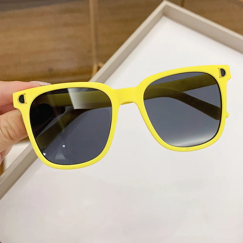 Children\'s Sunglasses Boys Korean Version Of Baby Glasses Girls Personality Uv Sunglasses Girls Sunscreen Children\'s Glasses