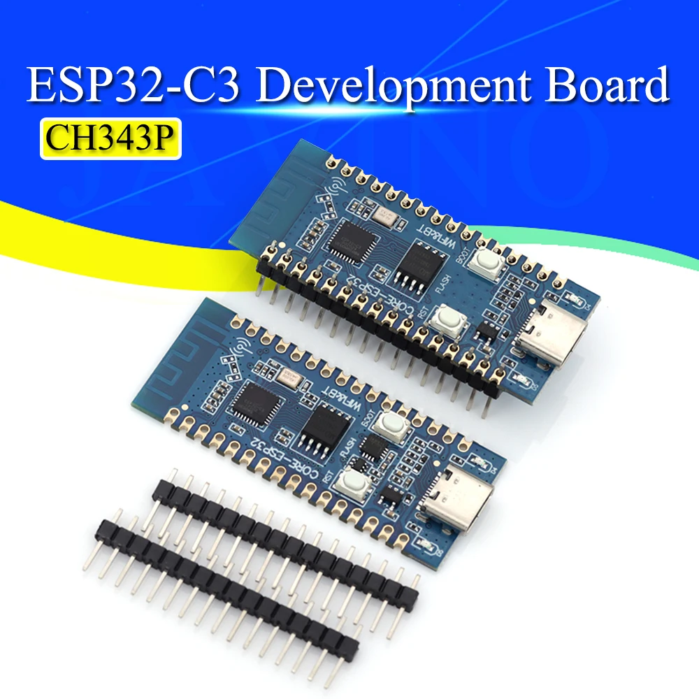 ESP32 Development Board ESP32 C3 LCD CORE Board Onboard 2.4G Antenna 32Pin IDF WiFi + Bluetooth CH343P for Arduino