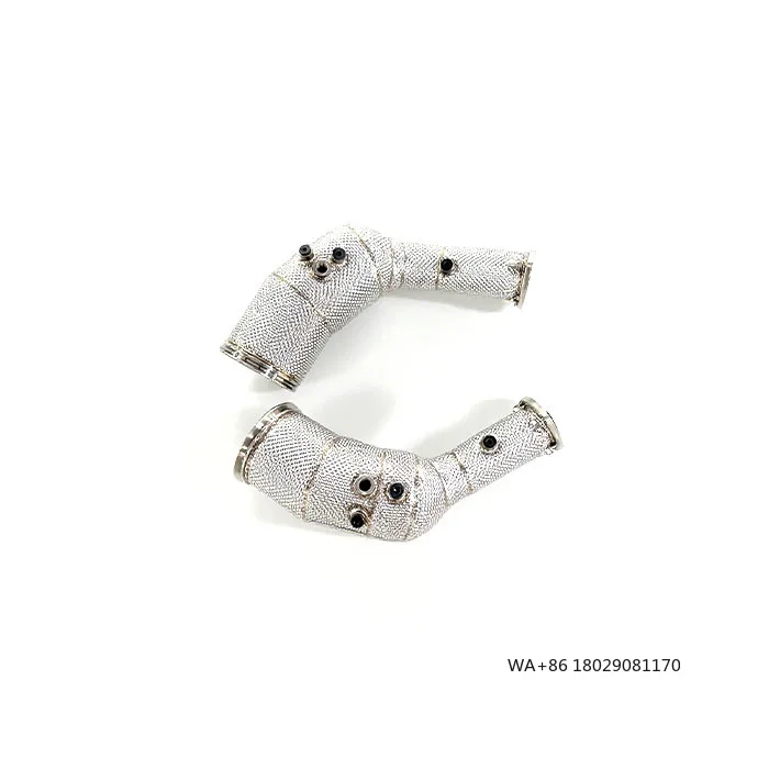 

SDO Stainless Steel High-Flow Downpipe for RSQ8 4.0TT V8 2020-2025 Straight-through Heat-Insulating Catalytic Tube Nocat