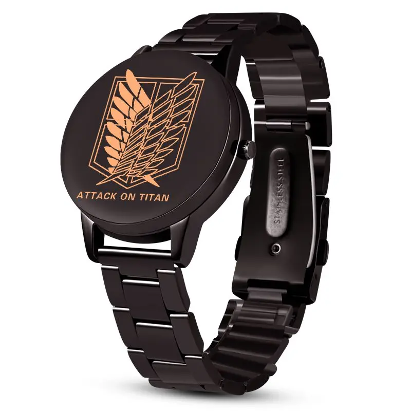 Attack on Titan Levi Ackerman Anime periphere zweidimensionale Quarzuhr kreative und stilvolle Jungenuhr Geschenk Großhandel – Detail 1