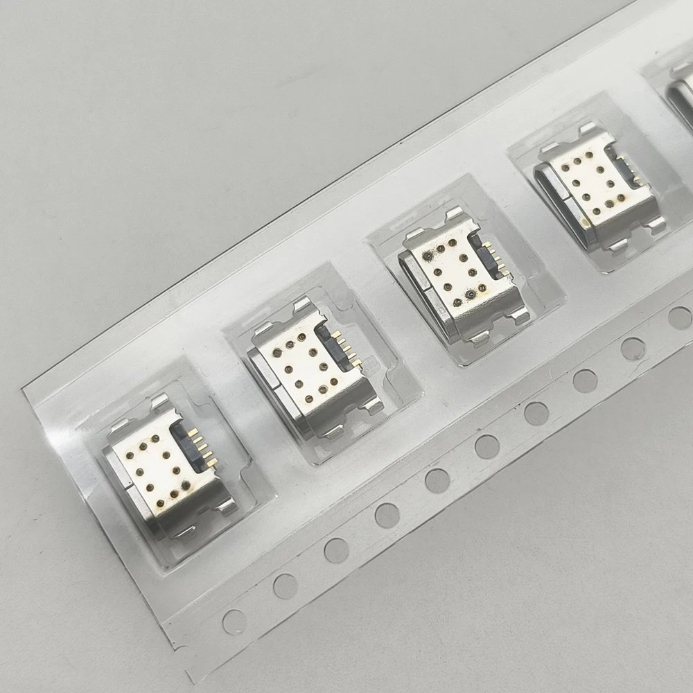 

100 шт. 5-контактный разъем Micro USB, порт для зарядки, док-станция, разъем для LG K22 K12 K12 Plus K40 Q60 LMK200 Redmi 9A 9C A01 A03 Core