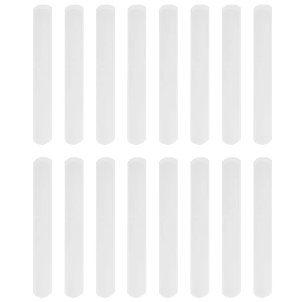

24pcs Blank Diy Slap Bracelets White Wristbands Kids Favors Supplies Lightweight Fun Game Activity Prizes