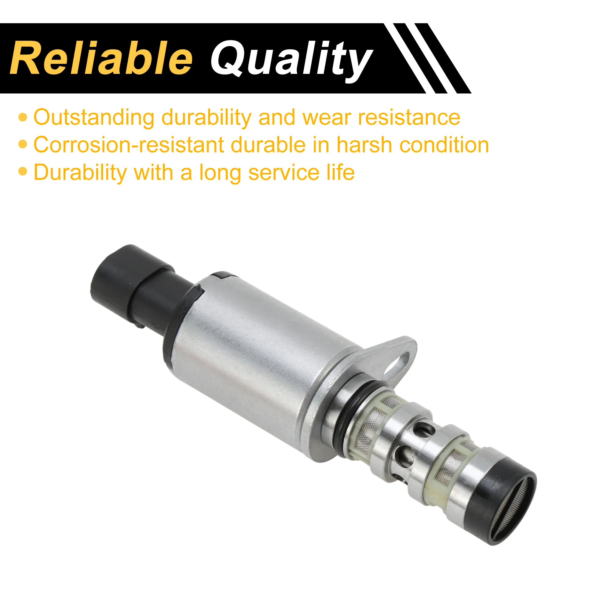 

UXCELL электромагнитный клапан синхронизации двигателя VVT для Citroen C-Elysee 2012, клапан управления распределительным валом двигателя No 9674680280, черный