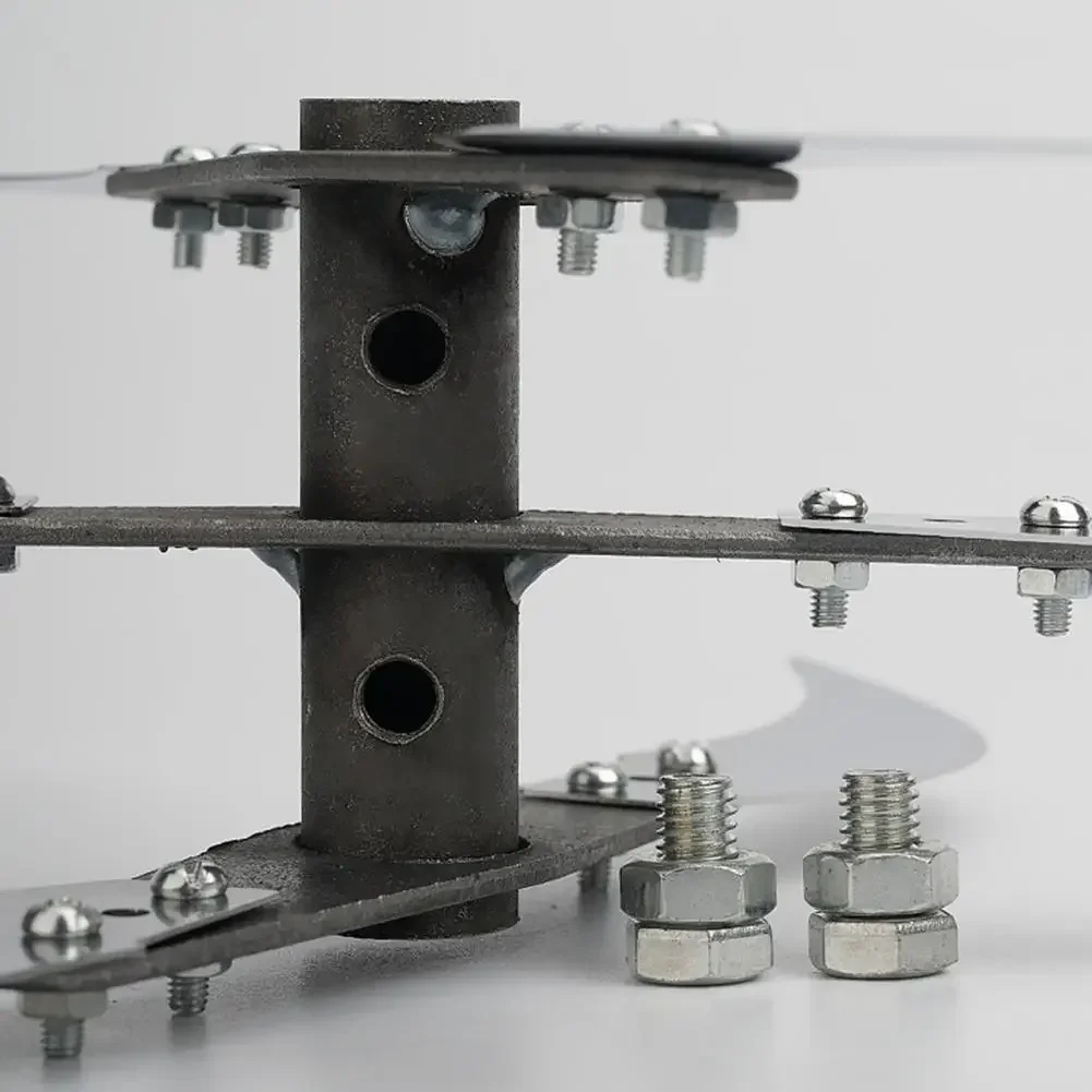 22,5-23,5cm Haushalts- und Landwirtschafts-Grashäcksler-Klinge mit Verstellbarem Durchmesser für Viehfutter und Gemüse Scharfe Edelstahlklinge – Detail 15