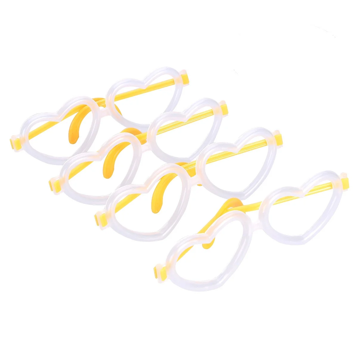 

30Pcs Light Up Glasses Heart-Shaped Glow Eyewear Fluorescent for Christmas Nye Parties Outdoor Gatherings Festival Decorations