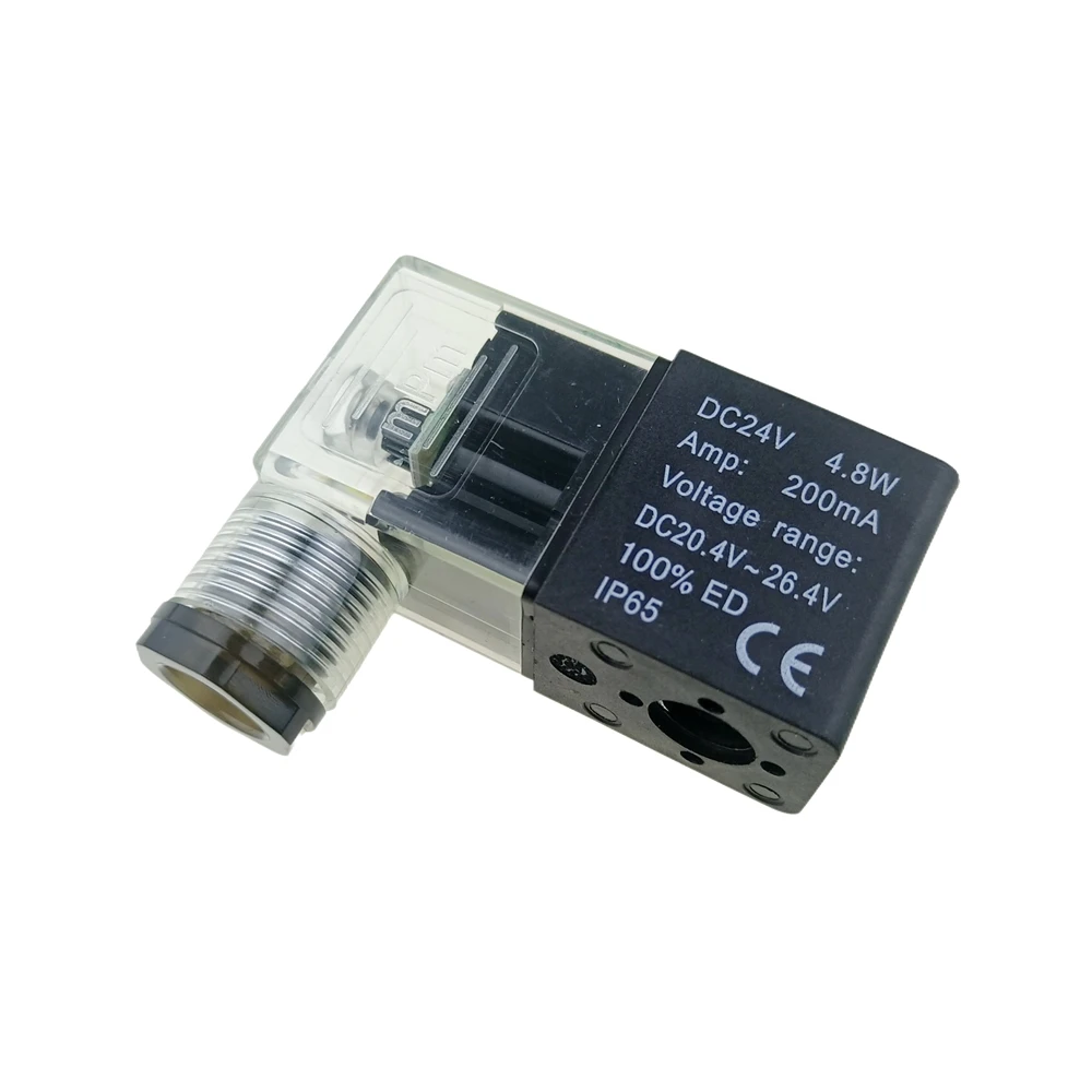 Leijiu 24v Voltage 4v210 3v210 Pneumatic Solenoid Coil